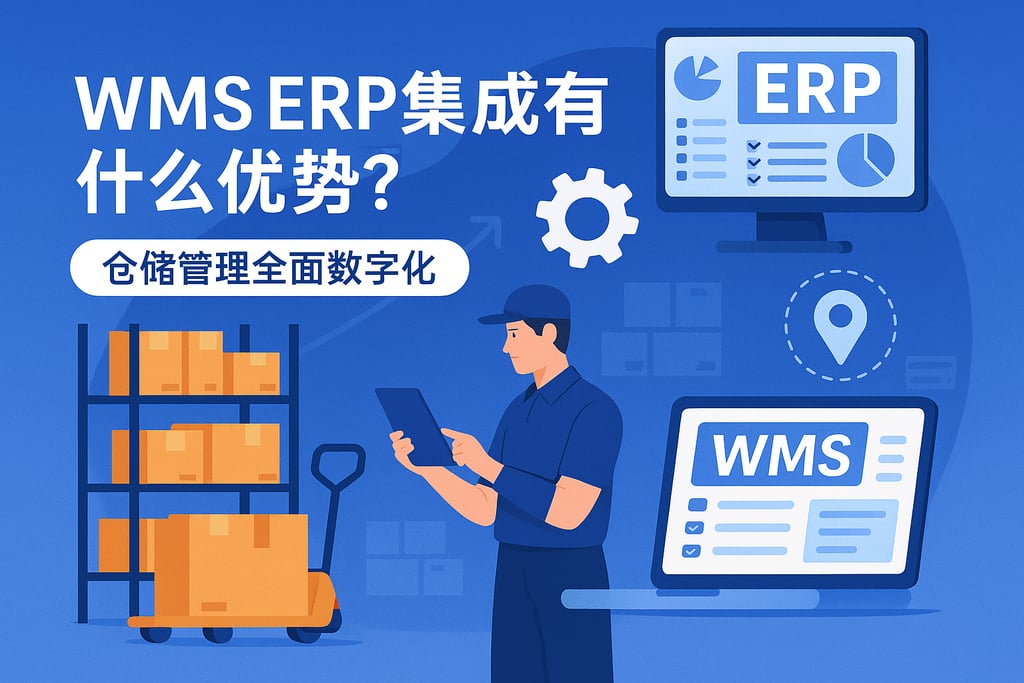 WMS ERP集成有什么优势？仓储管理全面数字化